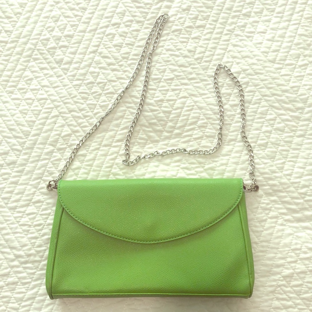 Marina Rinaldi clutch with attachable chain strap